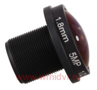  F=1,8 mm 12 "Fisheye"